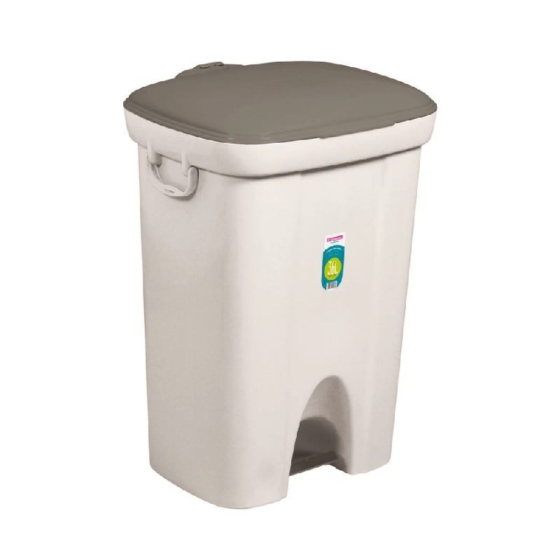 Lixeira 36L Retangular com Pedal Sanremo 9536