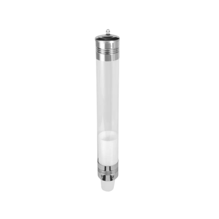 Dispenser para Copo Descartável 180/200ml PVC/Inox A14 JSN